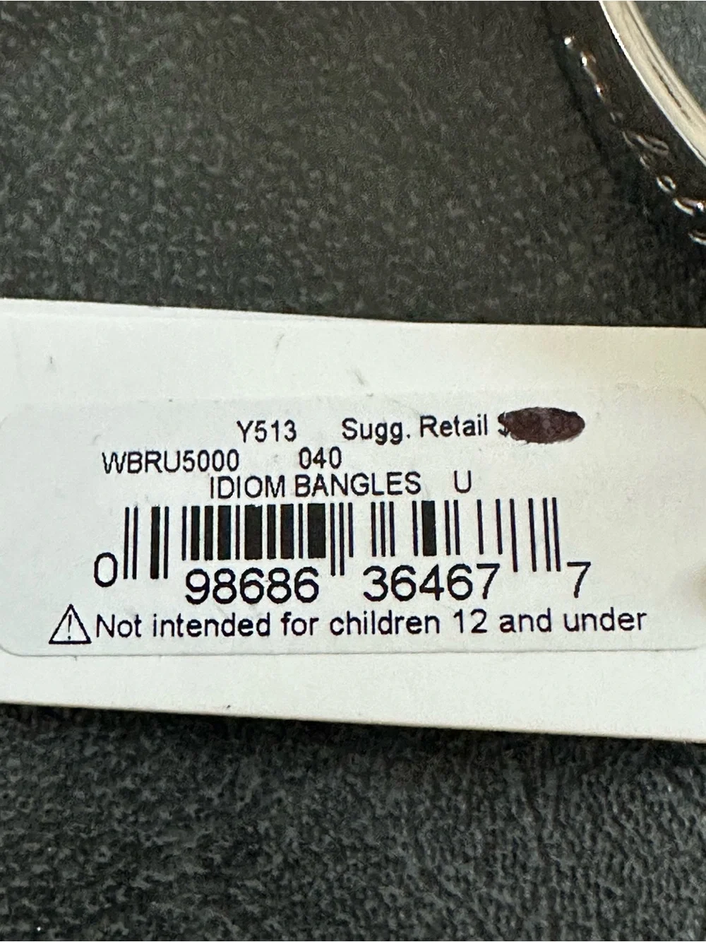 NWT kate spade Silver Engraved Best Friend/Bridesmaid Bangle - Picture 13 of 13